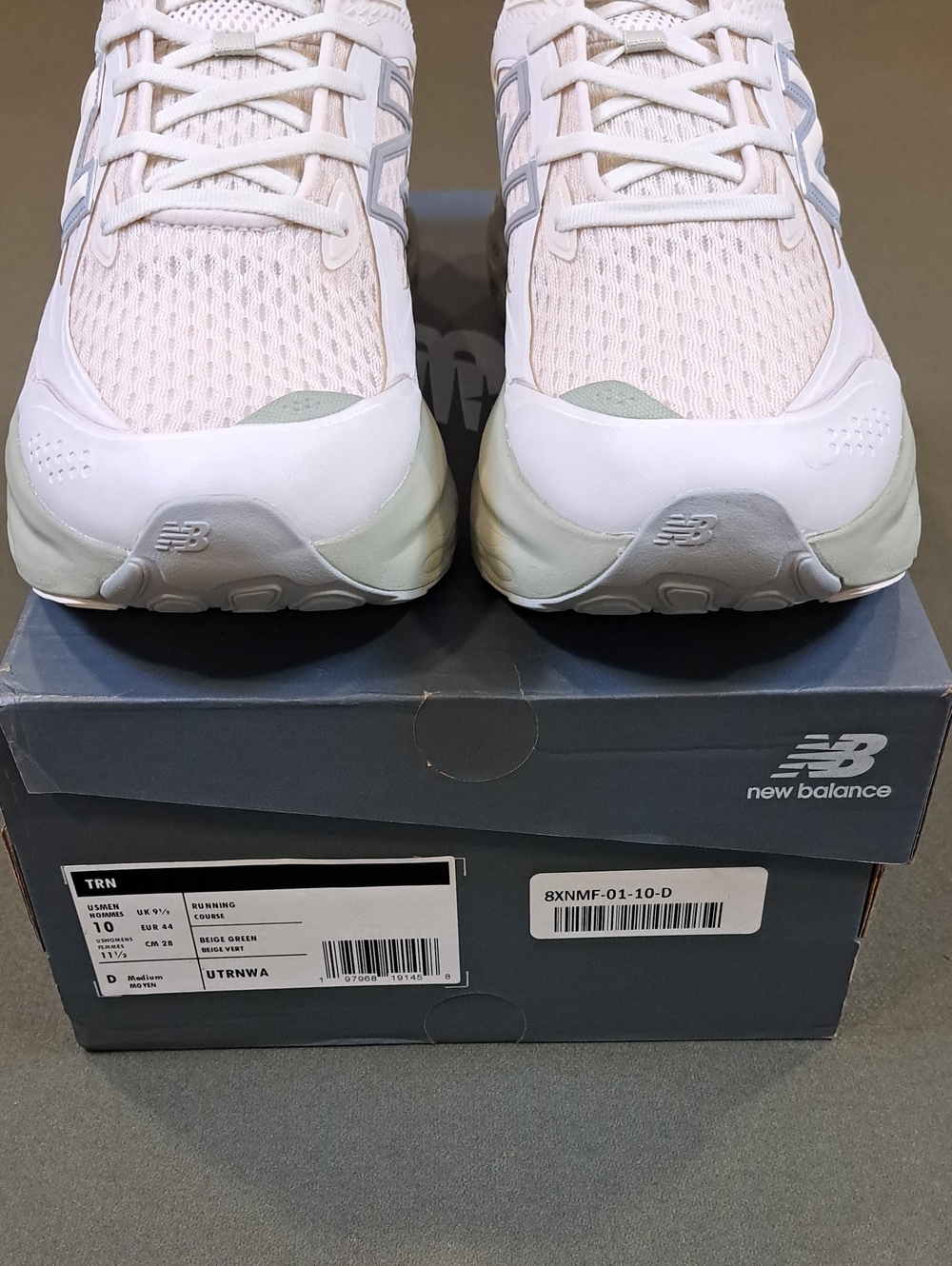 New Balance TRN Sneaker - Color: Beige / Green - Size: Men 10 - Picture 3 of 9